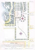 Historic Map : Knapp Map of The Southeast Corner of Central Park (Grand Army Plaza) New York City, 1869, Vintage Wall Art