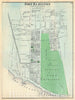 Historic Map : Beers Map of Fort Hamilton, Brooklyn, New York City , 1873, Vintage Wall Art