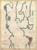 Historic Map : U.S.C.S. Map or Chart of Lake Champlain (Burlington, VT) , 1874, Vintage Wall Art