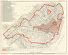 Historic Map : Geological Survey Map of San Francisco After 1906 Earthquake , 1907, Vintage Wall Art