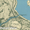 Historic Map : Miller Map of Cape Cod, Massachusetts, 1945, Vintage Wall Art