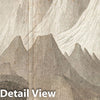 Historic Map : Thomson Map of The Comparative Heights of The World's Great Mountains, 1817, Vintage Wall Art