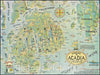 Historic Map : Phillips Map of Mount Desert Island, Maine (Acadia National Park), 1966, Vintage Wall Art
