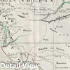 Historic Map : MalteBrun Map of Africa, 1843, Vintage Wall Art