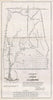 Historic Map : Public Survey Antique Map of The State of Alabama, 1841, Vintage Wall Art