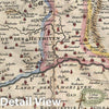 Historic Map : Stoopendaal Map of Canaan (Israel, Palestine, Holy Land), 1702, Vintage Wall Art