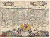 Historic Map : Stoopendaal Map of Canaan (Israel, Palestine, Holy Land), 1702, Vintage Wall Art