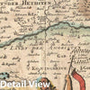Historic Map : Stoopendaal Map of Canaan (Israel, Palestine, Holy Land), 1730, Vintage Wall Art