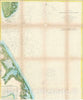 Historic Map : U.S. Coast Survey Map or Chart of Cape May, New Jersey and Isle of Wight, Maryland (Delaware Ba, 1860, Vintage Wall Art
