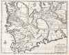Historic Map : Valentijn Map of The Cape of Good Hope, South Africa, 1726, Vintage Wall Art