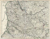 Historic Map : De L'isle Map of Artois, Northern France (PasdeCalais), 1711, Vintage Wall Art