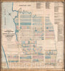 Historic Map : John Holmes Antique Map of Chelsea and Hell's Kitchen (Manhattan), New York, 1873, Vintage Wall Art