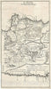 Historic Map : Valentijn Antique Map of Central Java, Indonesia, 1726, Vintage Wall Art