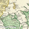 Historic Map : Wilkinson Map of Denmark and Holstein, 1793, Vintage Wall Art