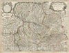 Historic Map : De L'isle Map of Piedmont, Italy, 1707, Vintage Wall Art