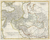 Historic Map : Anville Map of The Parthian Empire, 1749, Vintage Wall Art