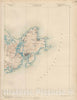 Historic Map : U. S. Geological Survey Chart or Map of Gloucester and Rockport, Massachusetts, 1890, Vintage Wall Art