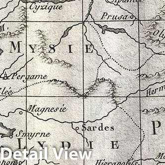 Historic Map : Delsile de Sales Map of Greece, Turkey, Macedonia and The Balkans, 1782, Vintage Wall Art