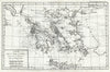 Historic Map : Delisle de Sales Map of Greece and The Greek Archipelago, 1782, Vintage Wall Art