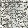 Historic Map : Delisle de Sales Map of Southern Greece, 1782, Vintage Wall Art