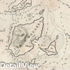 Historic Map : Henry Salt Map of Howakil Island, Red Sea, Eritrea, 1810, Vintage Wall Art