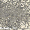 Historic Map : Colton Map or Plan of The City of London, England, 1856, Vintage Wall Art