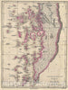 Historic Map : Pharoah Map of The Tanintharyi Region in Burma or Myanmar (Includes The Mergui Archipelago), 1854, Vintage Wall Art