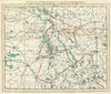 Historic Map : John Moore Map of Meuse, France (Brie Cheese Region) General Dumourier's Campaign, 1797, Vintage Wall Art