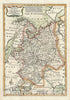 Historic Map : Bowen Map of European Russia, 1747, Vintage Wall Art