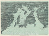 Historic Map : Walker Map and View of Narragansett Bay, Rhode Island, 1900, Vintage Wall Art
