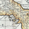 Historic Map : Wells Map of Italy, 1712, Vintage Wall Art