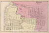 Historic Map : Beers Map of Ravenswood (Long Island City), Queens, New York City, 1873, Vintage Wall Art