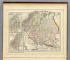 Historic Map : Bradley Map of European Russia, Scandinavia, Holland, Belgium and Denmark, 1887, Vintage Wall Art