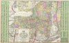 Historic Map : Mitchell New York State, Version 2, 1854, Vintage Wall Art