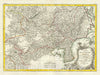Historic Map : Bonne Map of China, Mongolia, Manchuria and Korea (Corea), 1771, Vintage Wall Art