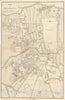 Historic Map : Pharoah Plan or Map of Tiruchirappalli, Tamil Nadu, India (Trichy or Tiruchi), 1854, Vintage Wall Art