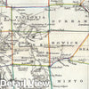 Historic Map : Tallis and Rapkin Map of Western Australia, 1851, Vintage Wall Art