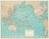 Historic Map : Second World War, 1943, Vintage Wall Art