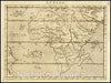 Historic Map : Africa, 1596, Vintage Wall Art