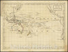 Historic Map : ???ra,Map of Australia, 1836, Vintage Wall Art