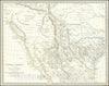 Historic Map : Central America II. Including Texas, California and the Northern States of Mexico, 1842 v1, Vintage Wall Art