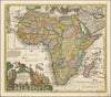 Historic Map : Africa Iuxta Navigationes et Observationes Recentissimas Aucta, Correcta et in Sua Regna et Status Divisa, In Lucem Edita, 1730, Vintage Wall Art