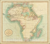Historic Map : A New Africa, From the Latest Authorities, 1805, 1805, Vintage Wall Art