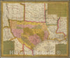Historic Map : A New Texas, with the Contiguous American & Mexican States, 1836, 1836, Vintage Wall Art