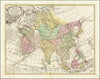 Historic Map : Asia Concinnata Secundum Observationes Academiae Regalis Scientiarum,  1770, Vintage Wall Art