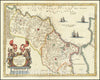 Historic Map : Fezzae et Marocchi Regna Africae Celeberrima,  1638, Vintage Wall Art