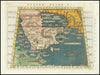 Historic Map : Arabian Peninsula,Tabula Asiae VI , 1597, Vintage Wall Art