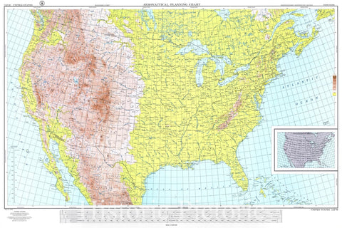 Historic Nautical Map - United States, CA, ME, WA, FL, 1957 AeroNOAA Chart - Vintage Wall Art