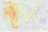 Historic Nautical Map - United States Excluding Alaska And Hawaii, CA, ME, WA, FL, 1962 AeroNOAA Chart - Vintage Wall Art