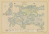 Historic Nautical Map - International Boundary, From The Northwestern Point Of Lake Of The Woods To Lake Superior, Sheet No.14, MN, 1928 NOAA Topographic - Vintage Decor Poster Wall Art Reproduction - 0